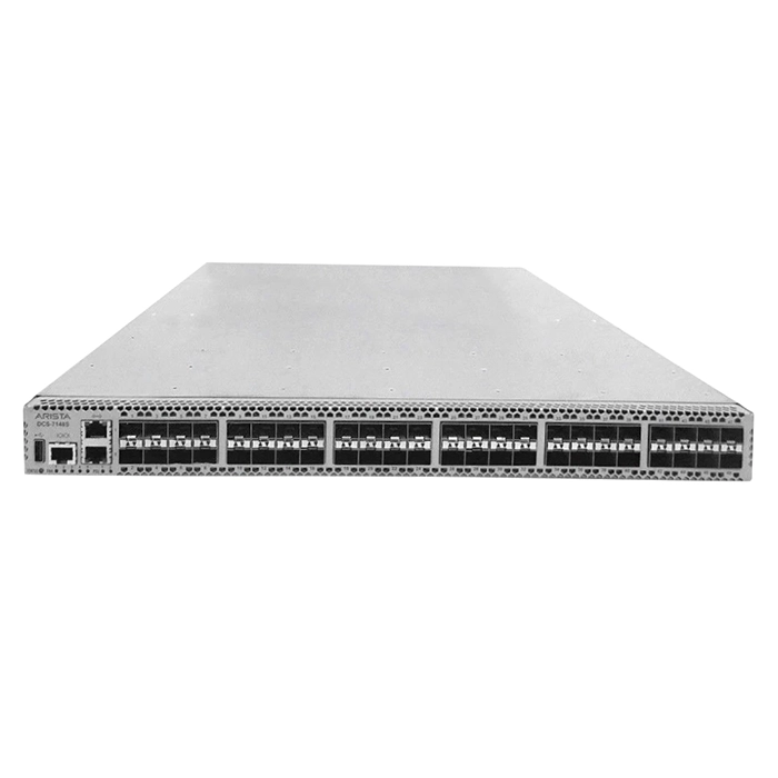 Arista DCS-7148S-R | 7148S 48x 10GbE SFP+ Switch Rear-to-front Airflow Fans 2x AC Power Supplies 2x C13-C14 Cords Refurbished - Arista Networks (as it's a well-known brand in the refurbished available on Gotodirect