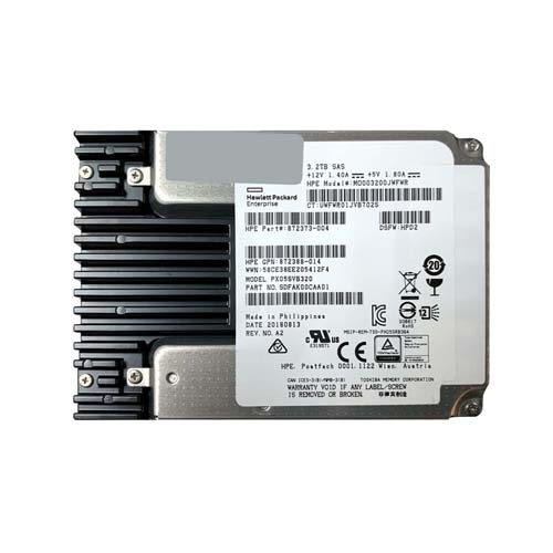 Buy HP MO003200JWFWR | 3.2TB Multi-Level Cell SAS 12Gb/s Hot Swappable Mixed Use SFF 2.5-Inch Solid State Drive for ProLiant DL380 Gen10 Refurbished - $1158.65 HP MO003200JWFWR | 3.2TB Multi-Level Cell SAS 12Gb/s Hot Swappable Mixed Use SFF 2.5-Inch Solid State Drive for ProLiant DL380 Gen10 Refurbished - Hewlett-Packard (ou HP en abrégé) refurbished available on Gotodirect