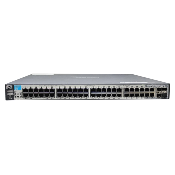 HP J9472A | ProCurve 3500 Series 3500-48 44 x RJ-45 Ports 10/100Base-TX + 4 x Dual Personality RJ-45/SFP Ports Layer 3 Managed Rack-Mountable Fast Ethernet Network Switch Refurbished - Hewlett-Packard (ou HP en abrégé) refurbished available on Gotodirect