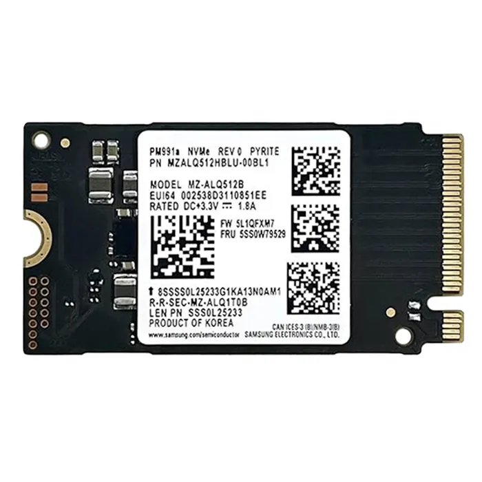 Lenovo 5SS0W79529 | 512GB PCI Express 3.0 x4 M.2 2242 Internal Solid State Drive Refurbished - Lenovo refurbished available on Gotodirect