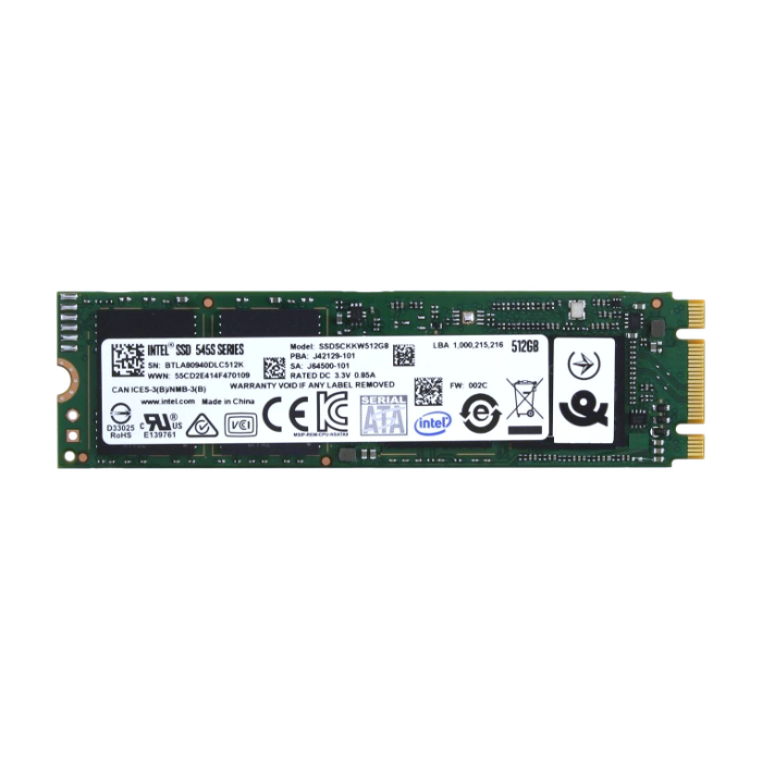 Intel SSDSCKKW512G8X1 | 545s 512GB Triple-Level Cell SATA 6Gb/s M.2 2280 Solid State Drive Refurbished - Intel refurbished available on Gotodirect