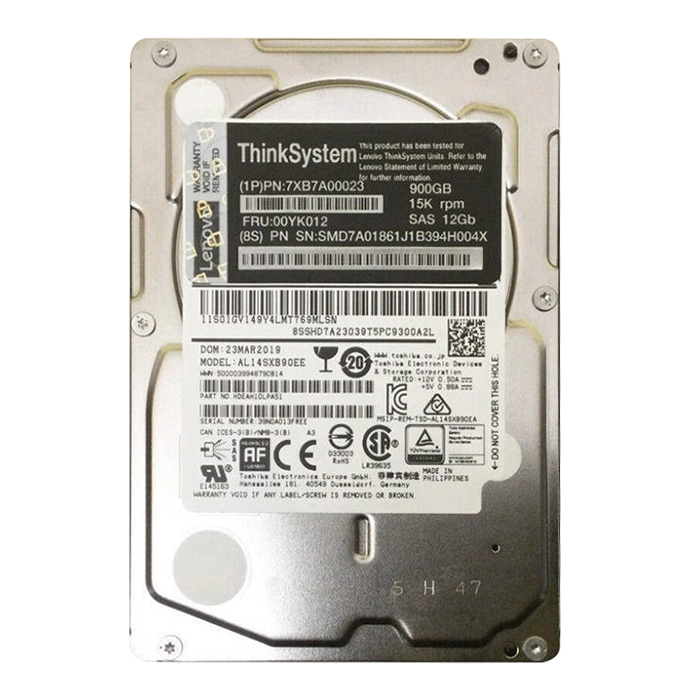 Lenovo 00YK012 | 900GB 15000RPM SAS 12Gb/s Hot Swappable 2.5-Inch Hard Drive Refurbished - Lenovo refurbished available on Gotodirect