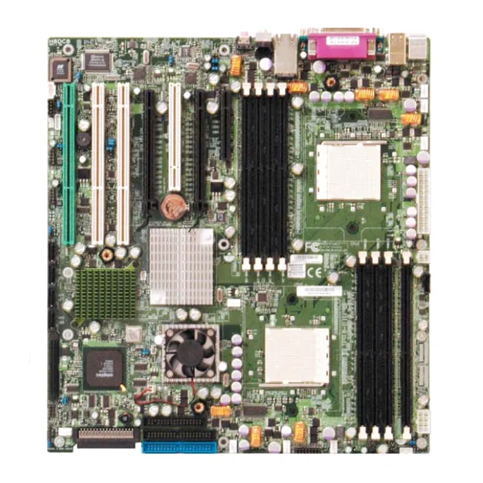 Supermicro MBD-H8DC8-O | H8DC8 Dual Socket 940 Nvidia nForce Pro 2200 + nForce Pro 2050 Chipset AMD Opteron Processors Support DDR 8x DIMM 4x SATA 3 Refurbished -  refurbished available on Gotodirect