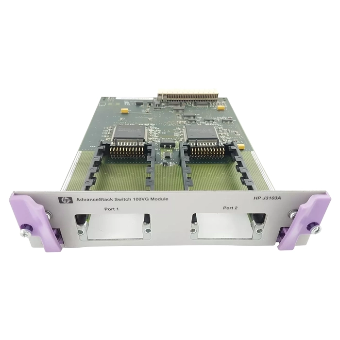 Buy HP J3103-80002 | AdvanceStack 100VG 2 x Ports Expansion Switch Module Refurbished - $126.07 HP J3103-80002 | AdvanceStack 100VG 2 x Ports Expansion Switch Module Refurbished - Hewlett-Packard (ou HP en abrégé) refurbished available on Gotodirect