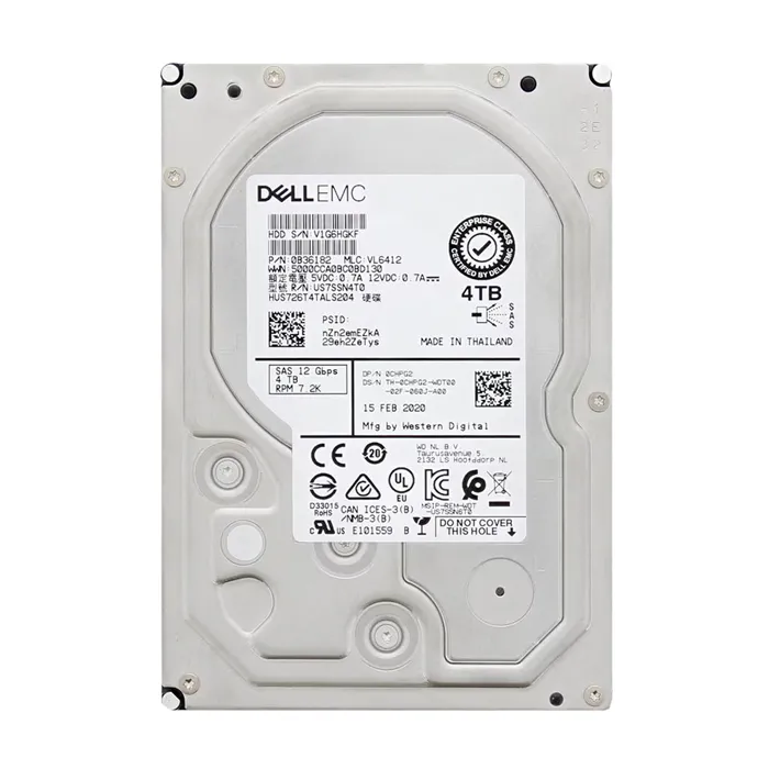 HGST HUS726T4TALS204 | Ultrastar 7K6 Series 4TB 7200RPM SAS 12Gb/s 256MB Cache 3.5-Inch Hard Drive Refurbished - HGST (a subsidiary of Western Digital) refurbished available on Gotodirect