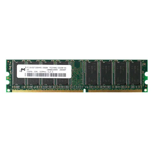 Buy Micron MT16VDDT3264AG-335B4 | 256MB DDR-333MHz PC2700 Non-ECC Unbuffered UDIMM CL2.5 2Rx8 2.5V 184-Pin Memory Module Refurbished - $78.81 Micron MT16VDDT3264AG-335B4 | 256MB DDR-333MHz PC2700 Non-ECC Unbuffered UDIMM CL2.5 2Rx8 2.5V 184-Pin Memory Module Refurbished - refurbished available on Gotodirect
