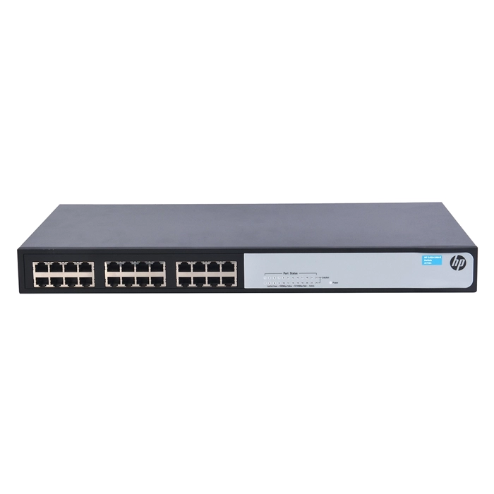 HP JG708A | OfficeConnect 1410 Series 1410-24G-R 24 x 10/100/1000Base-T RJ-45 Ports Layer 2 Unmanaged Gigabit Ethernet Network Switch Refurbished - Hewlett-Packard (ou HP en abrégé) refurbished available on Gotodirect