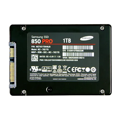 Samsung MZ-7KE1T0BW | 850 PRO Series 1TB Multi-Level Cell SATA 6Gb/s 7mm 2.5-Inch Solid State Drive Refurbished - Samsung refurbished available on Gotodirect