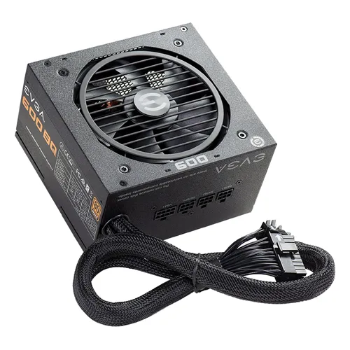 EVGA 110-BQ-0600-K1 | 600-Watts 120-230V 80-Plus 24-Pin ATX Semi-Modular Power Supply Refurbished - EVGA refurbished available on Gotodirect