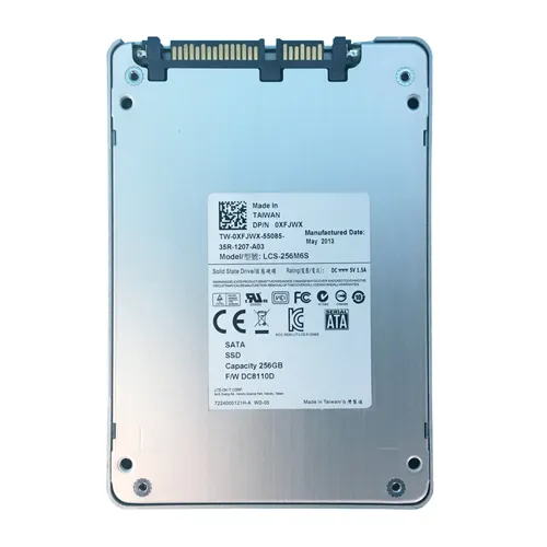 Dell XFJWX | 256GB Multi-Level Cell SATA 6Gb/s 2.5-Inch Solid State Drive Refurbished - Dell refurbished available on Gotodirect