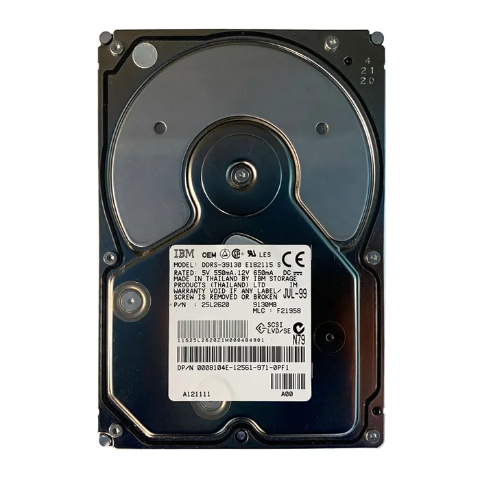 Dell 08104E | 9.1GB 7200RPM Ultra Wide SCSI 512KB Cache 68-Pin 3.5-Inch Hard Drive Refurbished - Dell refurbished available on Gotodirect