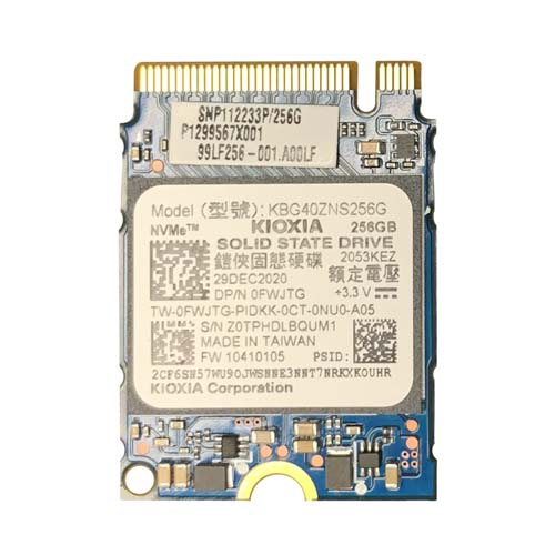 Dell SNP112233P/256G | 256GB PCI Express 3.0 x4 NVMe M.2 2230 Solid State Drive for Desktop and Notebooks Refurbished - Dell refurbished available on Gotodirect