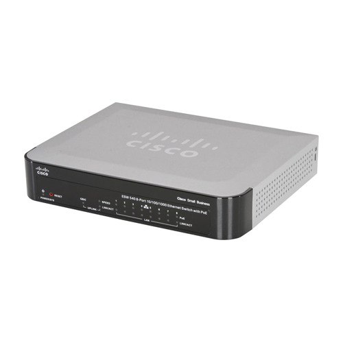 Buy Cisco ESW-540-8P-K9 | Small Business Pro 500 Series 8 x Ports PoE 10/100/Base-TX + 1 x SFP Ports 1U Rack-mountable Fast Ethernet Network Switch Refurbished - $402.16 Cisco ESW-540-8P-K9 | Small Business Pro 500 Series 8 x Ports PoE 10/100/Base-TX + 1 x SFP Ports 1U Rack-mountable Fast Ethernet Network Switch Refurbished - Cisco Systems Inc. refurbished available on Gotodirect