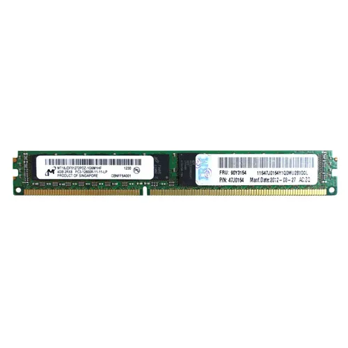 IBM 47J0164 | 4GB DDR3-1600MHz PC3-12800 ECC Registered VLP RDIMM CL11 2Rx8 1.35V 240-Pin Memory Module Refurbished -  refurbished available on Gotodirect