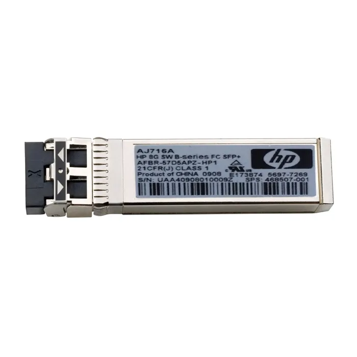 Buy HP 5697-7269 | 8Gb/s 8GBase-SW B-Series Fibre Channel SFP+ Transceiver Module Refurbished - $106.15 HP 5697-7269 | 8Gb/s 8GBase-SW B-Series Fibre Channel SFP+ Transceiver Module Refurbished - Hewlett-Packard (ou HP en abrégé) refurbished available on Gotodirect