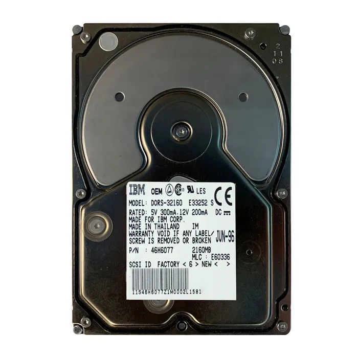 IBM 46H6077 | 4GB 5400RPM Ultra SCSI 448KB Cache 3.5-Inch Hard Drive Refurbished -  refurbished available on Gotodirect