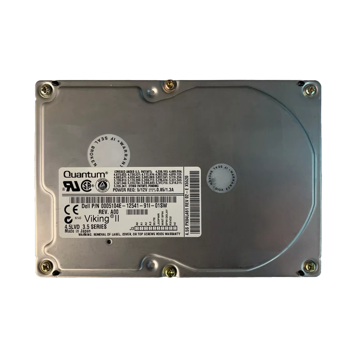 Dell 05104E | 4.5GB 7200RPM Ultra Wide SCSI 512KB Cache 68-Pin 3.5-Inch Hard Drive Refurbished - Dell refurbished available on Gotodirect