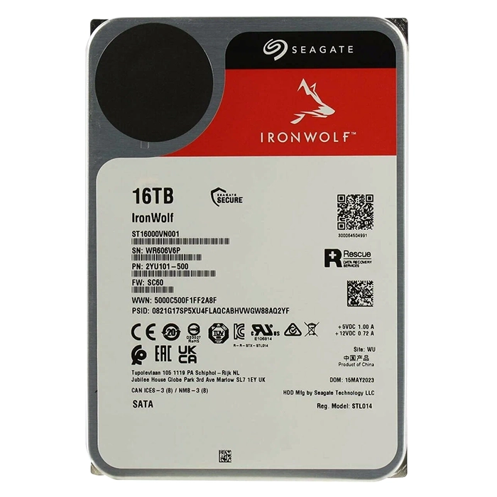 Seagate ST16000VN001 | IronWolf Helium 16TB 3.5-inch 6GB/s SATA 7200RPM 256MB Cache NAS Hard Drive Refurbished - Seagate refurbished available on Gotodirect
