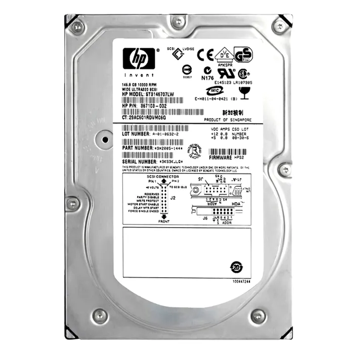 Seagate 9X2005-144 | Cheetah 10K.7 Series 146GB 10000RPM Ultra320 SCSI 8MB Cache (CE) 68-Pin 3.5-Inch Hard Drive Refurbished - Seagate refurbished available on Gotodirect