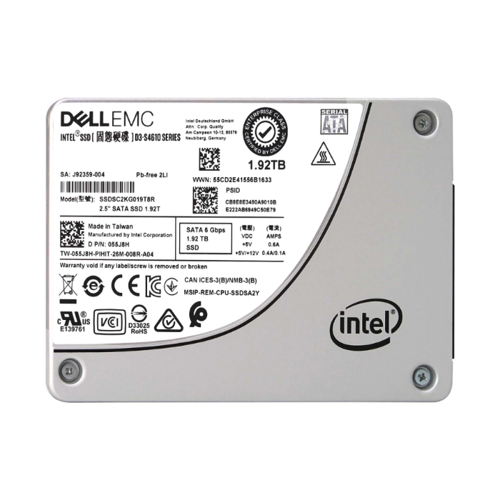 Intel SSDSC2KG019T8R | S4610 1.92TB Triple-Level Cell SATA 6Gb/s Mixed Use Endurance 2.5-Inch Solid State Drive Refurbished - Intel refurbished available on Gotodirect