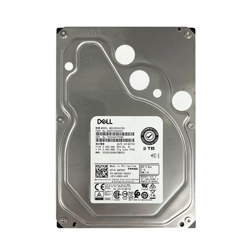 Dell M7D8Y | 2TB 7200RPM SAS 12Gb/s Hot-Swappable 64MB Cache (512n) 3.5-Inch Hard Drive for PowerEdge Servers Refurbished - Dell refurbished available on Gotodirect