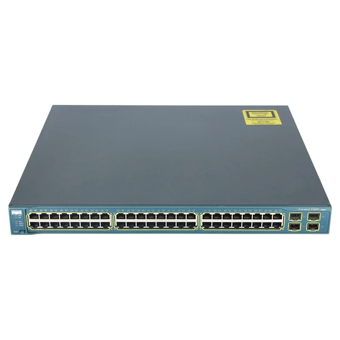 Cisco WS-C3560G-48TS-E= | Catalyst 3560 Series 3560G-48TS 48 x RJ-45 Ports 10/100/1000Base-T + 4 x SFP Ports Layer 3 Managed 1U Rack-mountable Gigabit Ethernet Network Switch Refurbished - Cisco Systems Inc. refurbished available on Gotodirect