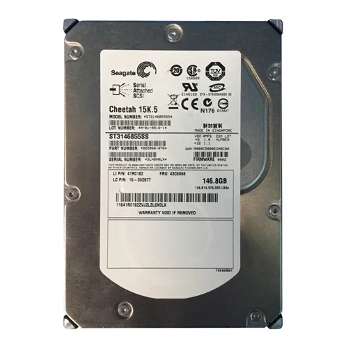 IBM 43C6968 | 146GB 15000RPM SAS 3Gb/s 16MB Cache 3.5-Inch Hard Drive Refurbished -  refurbished available on Gotodirect