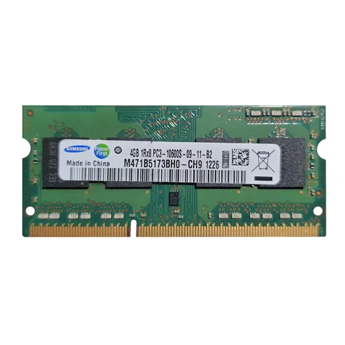 Samsung M471B5173BH0-CH9 | 4GB DDR3-1333MHz PC3-10600 Non-ECC Unbuffered SODIMM CL9 1Rx8 1.5V 204-Pin Memory Module Refurbished - Samsung refurbished available on Gotodirect