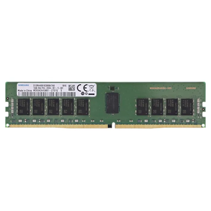 Samsung M393A2K43BB1-CTD | 16GB DDR4-2666MHz PC4-21300 ECC Registered RDIMM CL19 2Rx8 1.2V 288-Pin Memory Module Refurbished - Samsung refurbished available on Gotodirect