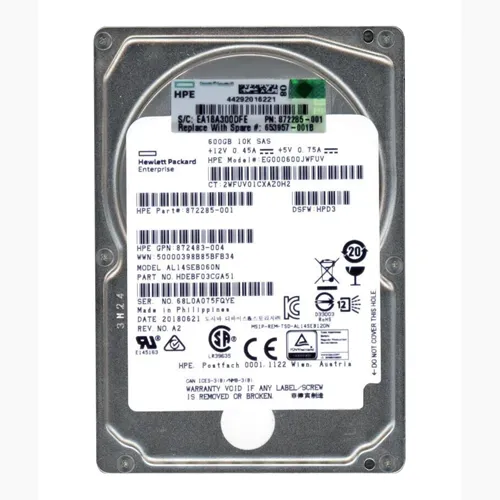 Buy HP EG000600JWFUV | 600GB 10000RPM SAS 12Gb/s Hot Pluggable 2.5-Inch Hard Drive for SAN Storage Array Refurbished - $759.81 HP EG000600JWFUV | 600GB 10000RPM SAS 12Gb/s Hot Pluggable 2.5-Inch Hard Drive for SAN Storage Array Refurbished - Hewlett-Packard (ou HP en abrégé) refurbished available on Gotodirect
