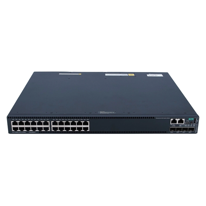HP JH145A | FlexNetwork 5510 24G 4SFP+ 24 x RJ-45 Ports 10/100/1000Base-T + 4 x SFP+ Ports Layer 3 Managed Rack-mountable Gigabit Ethernet Network HI Switch Refurbished - Hewlett-Packard (ou HP en abrégé) refurbished available on Gotodirect