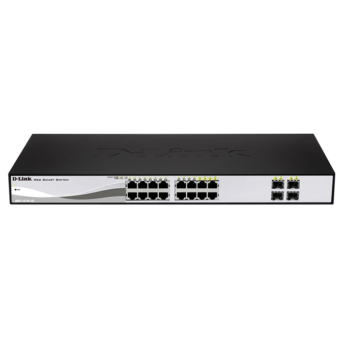 D-Link DGS-1210-16 | DES-1210 Series 16 x 10/100/1000Base-T RJ-45 and 4 x Combo RJ-45/SFP (mini-GBIC) Ports Layer 2 Gigabit Ethernet Switch Refurbished - D-Link refurbished available on Gotodirect