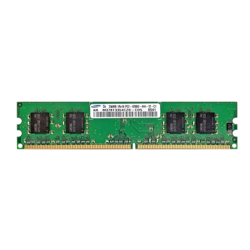 Samsung M378T3354CZ0-CD5 | 256MB DDR2-533MHz PC2-4200 Non-ECC Unbuffered UDIMM CL4 1Rx16 1.8V 240-Pin Memory Module Refurbished - Samsung refurbished available on Gotodirect