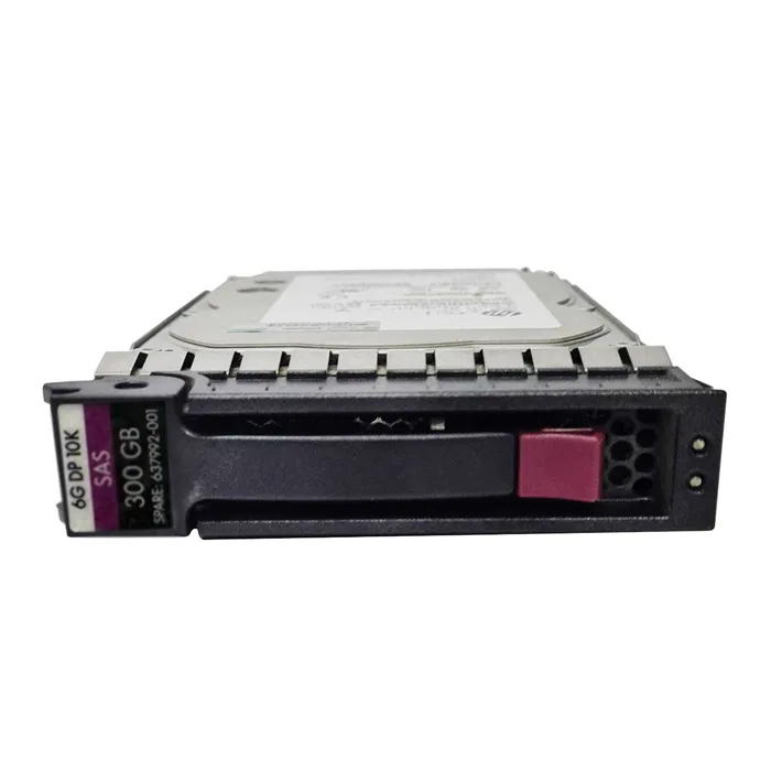 HP 637992-001 | 300GB 10000RPM SAS 12Gb/s SFF Hot-Pluggable Dual Port 2.5-inch Hard Drive for Gen1 to Gen7 ProLiant Servers Refurbished - Hewlett-Packard (ou HP en abrégé) refurbished available on Gotodirect