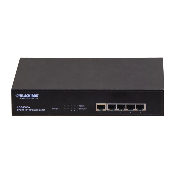 Black Box LGB4005A | Gigabit Ethernet 5-Port Switch Refurbished -  refurbished available on Gotodirect