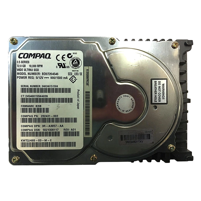 Maxtor KW72J49B | Atlas 10K III 72.8GB 10000RPM Wide Ultra3 SCSI LVD 80-Pin 8MB Cache 3.5-Inch Hard Drive Refurbished -  refurbished available on Gotodirect