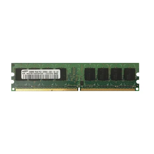 Samsung M378T3253FG0-CCCDS | 256MB DDR2-400MHz PC2-3200 Non-ECC Unbuffered UDIMM CL3 1Rx8 1.8V 240-Pin Memory Module Refurbished - Samsung refurbished available on Gotodirect
