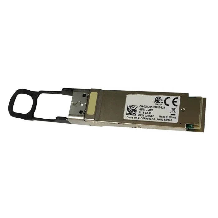Dell 02MJ5F | Mellanox 40Gb/s 40GBase-SR4 Multi-Mode Fibre 850nm 300m Duplex LC Connector QSFP+ Transceiver Module Refurbished - Dell refurbished available on Gotodirect