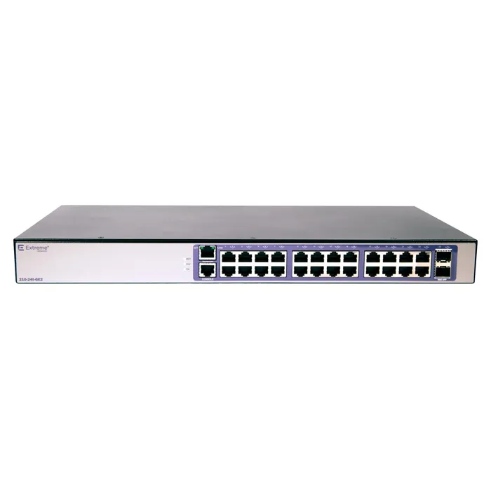 Extreme Networks 210-24T-GE2 | Switching 210 Series port 10/100/1000BASE-T 24-Port Gigabit Ethernet Switch Refurbished -  refurbished available on Gotodirect