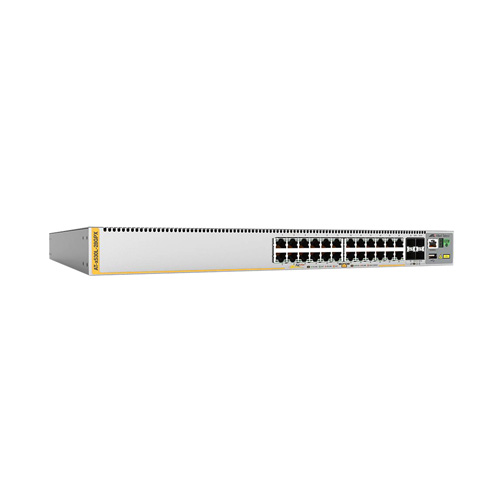 Allied Telesis AT-X530L-28GPX-90 | x530L AT-X530L-28GPX 24 x Ports PoE+ 1000Base-T + 4 x Ports SFP+ Layer 3 Managed Rack-mountable Stackable Gigabit Ethernet Network Switch Refurbished -  refurbished available on Gotodirect