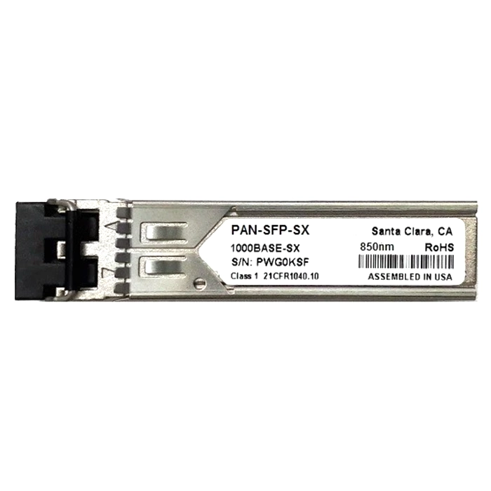 Palo Alto Networks PAN-SFP-SX | 1Gb/s 1000Base-SX Multi-mode Fiber 850nm 550m Duplex LC Connector SFP Transceiver Module Refurbished -  refurbished available on Gotodirect