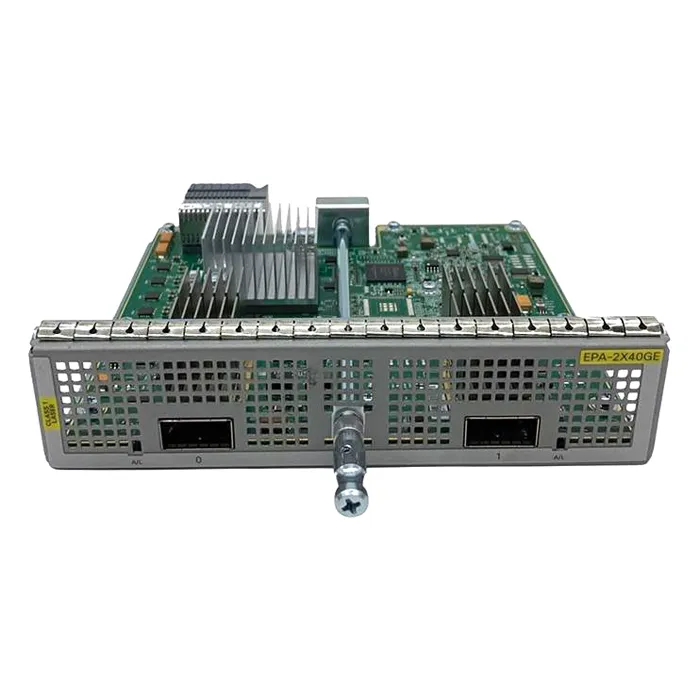 Buy Cisco EPA-2X40GE-RF | 2 x QSFP+ Ports 40GBase-X Port Adapter for ASR1000 Refurbished - $1423.04 Cisco EPA-2X40GE-RF | 2 x QSFP+ Ports 40GBase-X Port Adapter for ASR1000 Refurbished - Cisco Systems Inc. refurbished available on Gotodirect