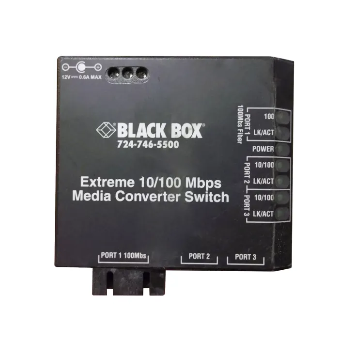 Buy Black Box LBH100AE-P-SC | NIB-Extreme Media Converter Switches 10-/100-Mbps Copper to 100 Refurbished - $618.20 Black Box LBH100AE-P-SC | NIB-Extreme Media Converter Switches 10-/100-Mbps Copper to 100 Refurbished - refurbished available on Gotodirect