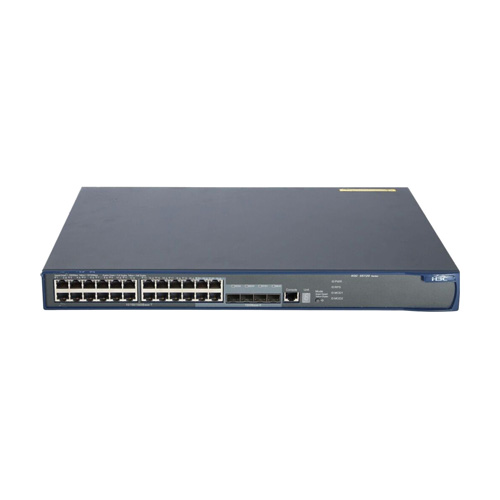 HP JE066A#ABA | 5120 EI Series 5120-24G 24 x RJ-45 Ports 10/100/1000Base-T + 4 x Shared SFP Layer 3 Managed Rack-mountable Gigabit Ethernet Network Switch Refurbished - Hewlett-Packard (ou HP en abrégé) refurbished available on Gotodirect