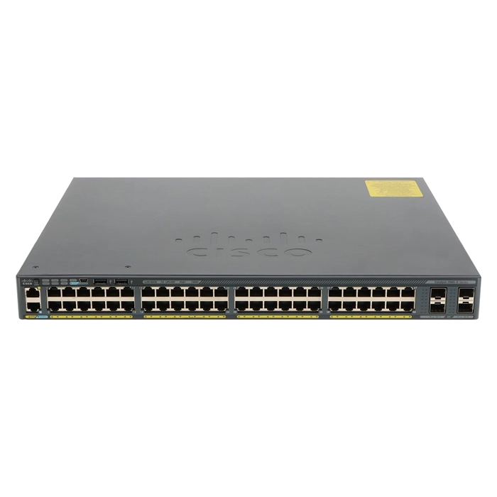 Cisco WS-C2960X-48FPS-L-RF | Catalyst 2960X Series 2960X-48FPS 48 x RJ-45 Ports PoE+ 10/100/1000Base-T + 4 x SFP Ports Layer 3 Managed 1U Rackmountable Gigabit Ethernet Network Switch Refurbished - Cisco Systems Inc. refurbished available on Gotodirect