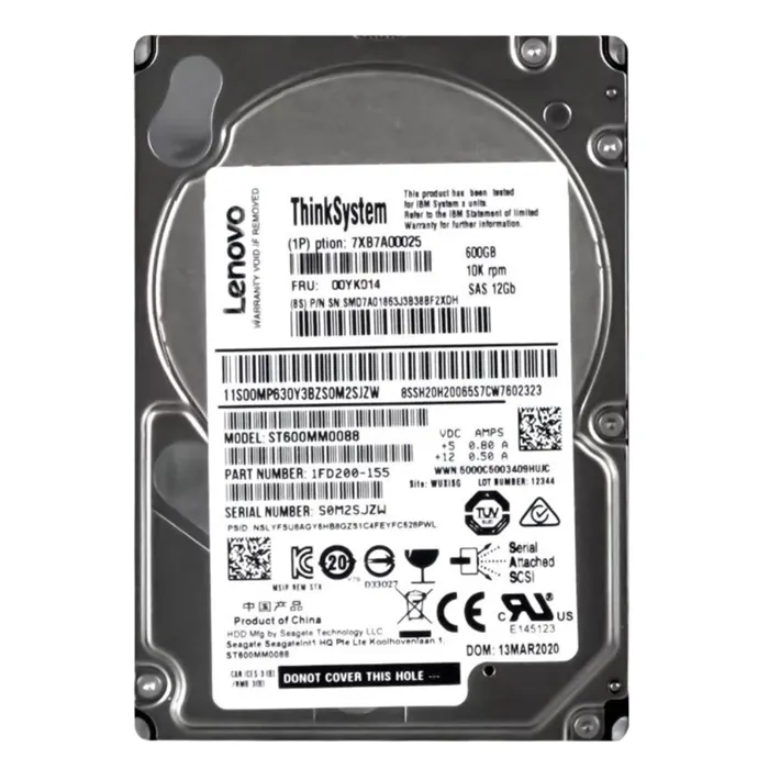 Seagate 1FD200-155 | Enterprise Performance 10K.8 10000RPM 600GB SAS 12Gb/s 128MB Cache 2.5-Inch Hard Drive Refurbished - Seagate refurbished available on Gotodirect