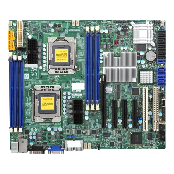 Supermicro X8DTL-6F | Socket LGA1366 Intel 5500 Chipset ATX System Board (Motherboard) Supports 2x Xeon 5500/5600 Series DDR3 6x DIMM Refurbished -  refurbished available on Gotodirect