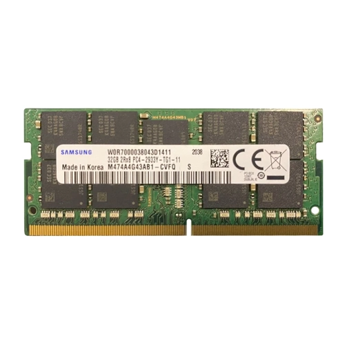 Samsung M474A4G43AB1-CVF | 32GB DDR4-2933MHz PC4-23400 ECC Unbuffered SODIMM CL21 2Rx8 1.2V 260-Pin Memory Module Refurbished - Samsung refurbished available on Gotodirect