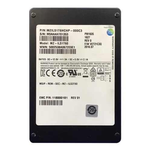 Buy EMC 118000181 | 1.6TB Multi-Level Cell SAS 12Gb/s 2.5-Inch Solid State Drive Refurbished - $502.31 EMC 118000181 | 1.6TB Multi-Level Cell SAS 12Gb/s 2.5-Inch Solid State Drive Refurbished - refurbished available on Gotodirect