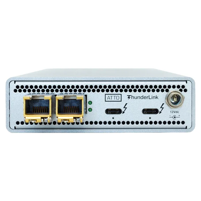 ATTO TLN3-3102-T00 | ThunderLink N3 3102T Dual Thunderbolt 3 to 10Gb Network Adapter Refurbished -  refurbished available on Gotodirect